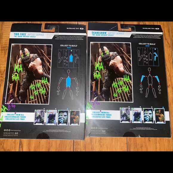 McFarlane DC Multiverse Jokerized Scarecrow Two-face Gold Label Target Exclusive - Picture 4 of 4